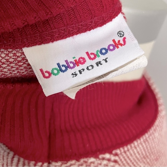 Bobbie Brooks Sport Vintage Pullover Sweater- Red and White- Size Small - Picture 6 of 6